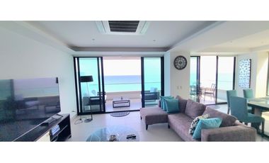 En venta departamento de lujo frente al mar Edf. Poseidon.