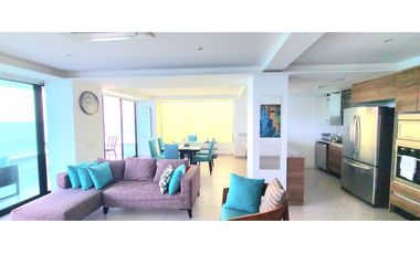 En venta departamento de lujo frente al mar Edf. Poseidon.