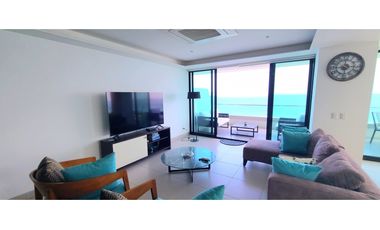 En venta departamento de lujo frente al mar Edf. Poseidon.