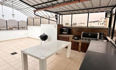 VENTA DEPARTAMENTO C/AMPLIA TERRAZA EN 2DO NIVEL, EL DERBY