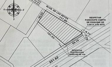 Terreno en Renta sobre Vía Atlixcayotl frente a Lomas de Angelópolis