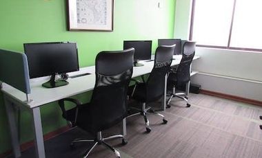 EN ARRIENDO OFICINA  AMOBLADA Y EQUIPADA