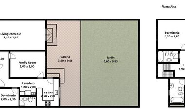 Casa de 4 dormitorios en el Bajo de San Isidro Obarrio  al 1000