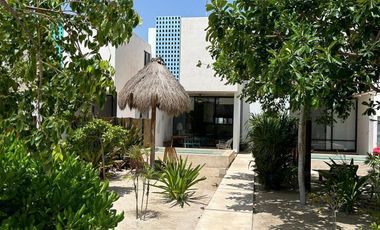 Villa de 3 recámaras en la playa de Chicxulub Puerto