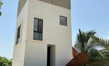 Villa de 3 recámaras en la playa de Chicxulub Puerto