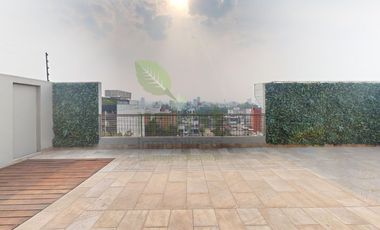 Urbano Vanguardista Letrán Valle, Penthouse con Doble Altura que Domina la Vista