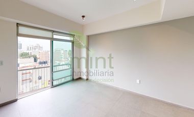 Urbano Vanguardista Letrán Valle, Penthouse con Doble Altura que Domina la Vista