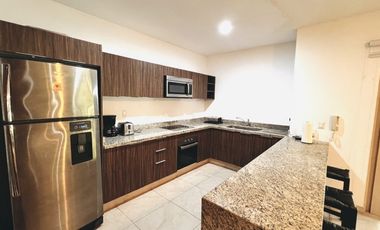 Penthouse caribeño con azotea privada en venta en Aldea Zamá
