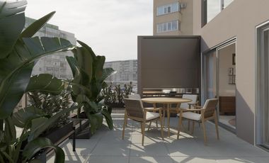 2 Amb piso alto / Piscina Deck solarium SUM Terrazas con parrillas y duchas Bike Parking Cocheras