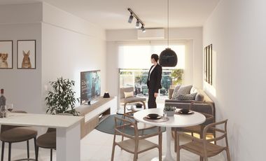 2 Amb piso alto / Piscina Deck solarium SUM Terrazas con parrillas y duchas Bike Parking Cocheras