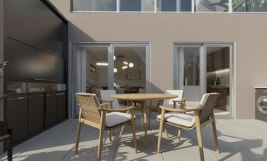 2 Amb piso alto / Piscina Deck solarium SUM Terrazas con parrillas y duchas Bike Parking Cocheras