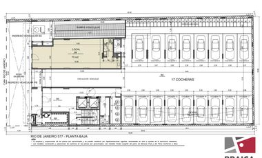 2 Amb piso alto / Piscina Deck solarium SUM Terrazas con parrillas y duchas Bike Parking Cocheras