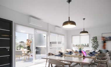 2 Amb piso alto / Piscina Deck solarium SUM Terrazas con parrillas y duchas Bike Parking Cocheras