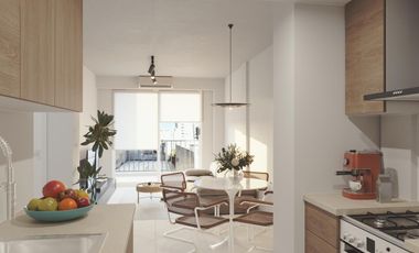 2 Amb piso alto / Piscina Deck solarium SUM Terrazas con parrillas y duchas Bike Parking Cocheras