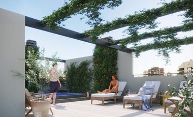 2 Amb piso alto / Piscina Deck solarium SUM Terrazas con parrillas y duchas Bike Parking Cocheras