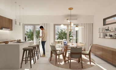 2 Amb piso alto / Piscina Deck solarium SUM Terrazas con parrillas y duchas Bike Parking Cocheras