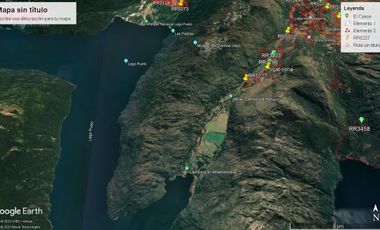 Chacra en  El Hoyo. Camino a desemboque