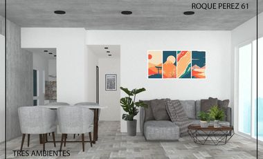 Departamento de 3amb con terraza privada y parrilla