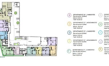 Departamento de dos ambientes en venta en Avellaneda