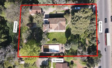 Casa en venta sobre lote de 3000m2