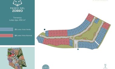VENTA TERRENO PASEO DEL ZORRO ALTOZANO $3,000,000 LAE