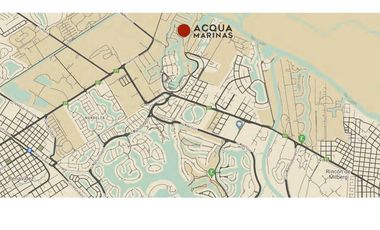 Departamento 4 Amb   jardín en  Venta - Complejo Acqua Marinas - Nordelta - Tigre