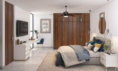 CASA EN VENTA MERIDA 1 PISO 1 RECAMARAS EN PRIVADA CAMPOCIELO YUCATAN