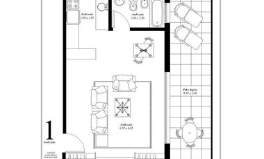 VENTA DE DEPARTAMENTO EN LA VIEJA ESTACION, CANNING