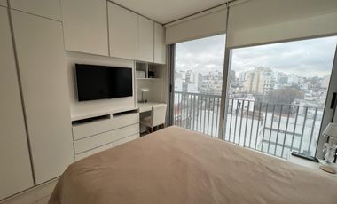 Venta departamento con terraza, parrilla y jacuzzi propio. 1 suites. 2 Cocheras. Amenities. Palermo