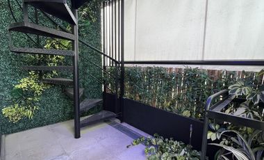 Venta departamento con terraza, parrilla y jacuzzi propio. 1 suites. 2 Cocheras. Amenities. Palermo