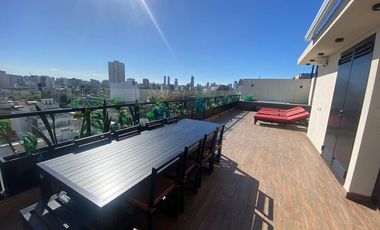 Venta departamento con terraza, parrilla y jacuzzi propio. 1 suites. 2 Cocheras. Amenities. Palermo