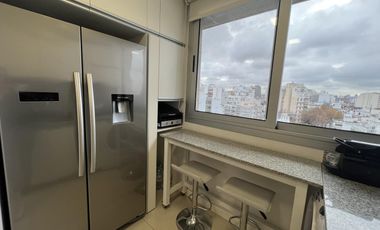Venta departamento con terraza, parrilla y jacuzzi propio. 1 suites. 2 Cocheras. Amenities. Palermo