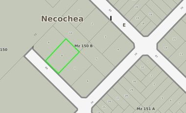 Terreno en Venta - 1000 mts2 - Necochea, Buenos Aires