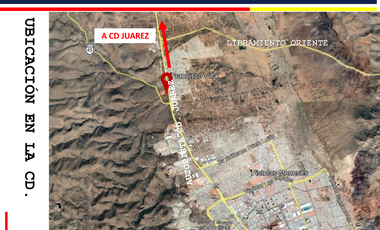 13,453 M2  CHIH TERRENO INDUSTRIAL VENTA  NORTE CARR A JUA   GCDIR LR 260225