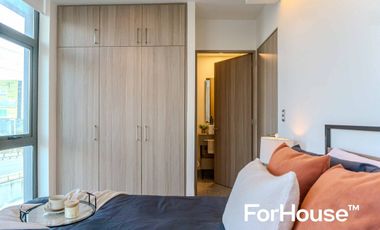 Departamento en renta en Nomad Toreo | Dos recámaras