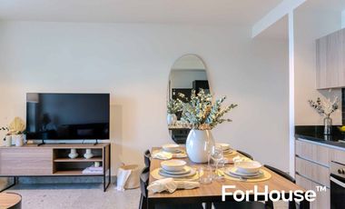 Departamento en renta en Nomad Toreo | Dos recámaras