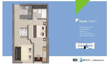 Departamento en Venta en Metro Carlos valdovinos