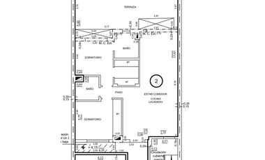 Venta semipiso de 3 ambientes  con cochera - Nuñez