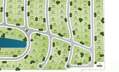 Lote central en venta - Puebla Canning Barrio Privado