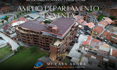 AMPLIO DEPARTAMENTO EN VENTA
