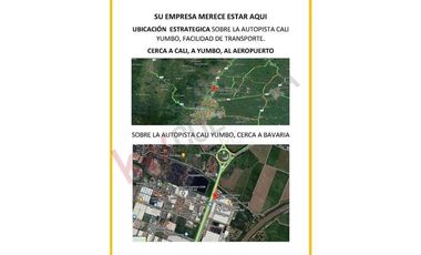 VENDO EN EXCLUSIVA BODEGA EN PARQUE INDUSTRIAL, EXCELENTE VITRINA , OFICINAS TERMINAL LOGÍSTICO  ACOPI, CON BASCULA-10021