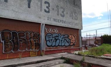 VENTA/RENTA DE BODEGA EN LA COLONIA INDEPENDENCIA EN TOLUCA
