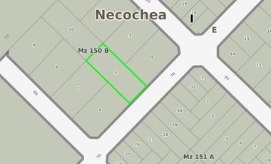 Terreno en Venta - 1000 Mts2 - Necochea, Buenos Aires