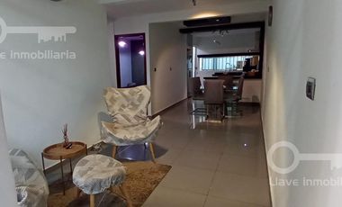 Casa de 2 niveles amueblada en  renta ubicada en Fracc. Punta del Mar, en Coatzacoalcos, Veracruz.