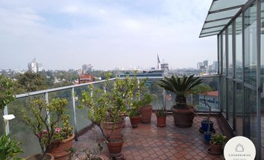 Penthouse en Venta – San Jerónimo Lídice, CDMX | Estudio + Terraza + Seguridad.
