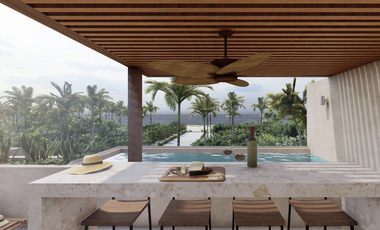 EXCLUSIVAS VILLAS IXTUL EN VENTA EN LAS PLAYAS DE CHUBURNA PUERTO.