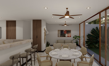 EXCLUSIVAS VILLAS IXTUL EN VENTA EN LAS PLAYAS DE CHUBURNA PUERTO.