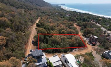 Terreno en Playa Troncones Guerrero.