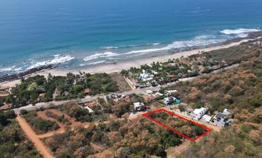 Terreno en Playa Troncones Guerrero.