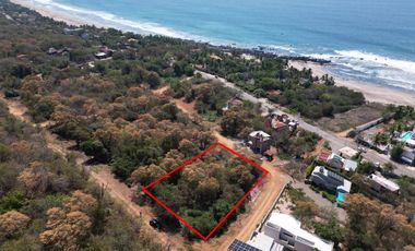 Terreno en Playa Troncones Guerrero.